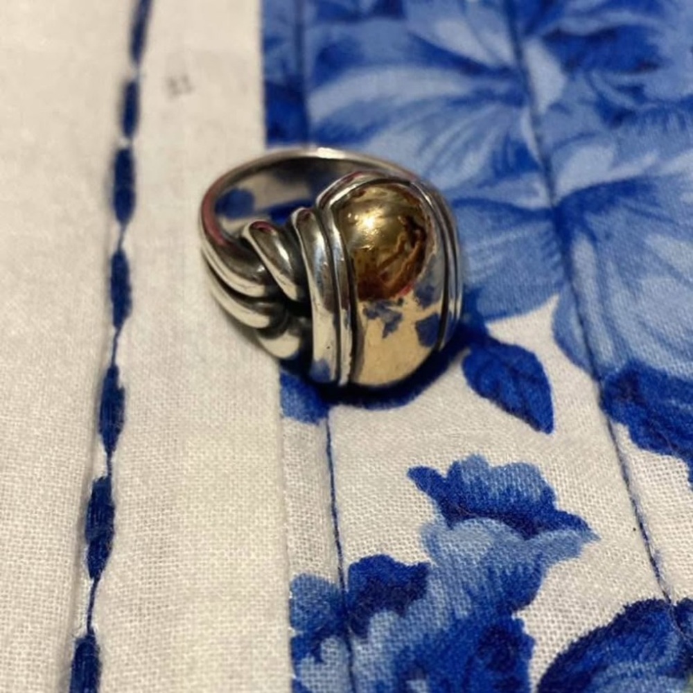 James Avery Large Dome Knot ring